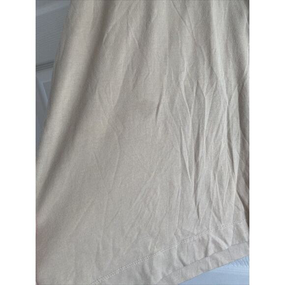 Collusion Men's Tan High Neck Graphic Tee Diamond Print Grunge Medium Streetwear - Picture 6 of 10